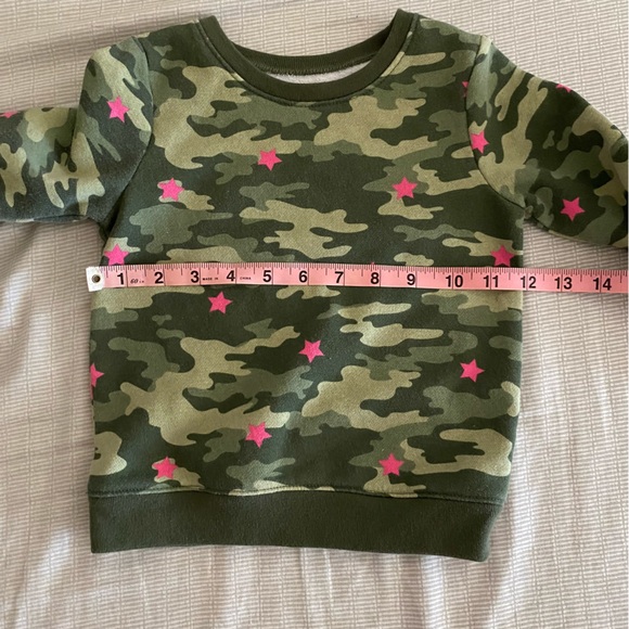 ☀️ Camo Print Toddler Crewneck Sweater - Picture 4 of 5